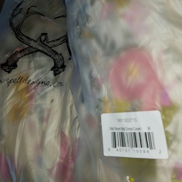 New spell designs FP wild bloom midi dress M - Picture 6 of 8